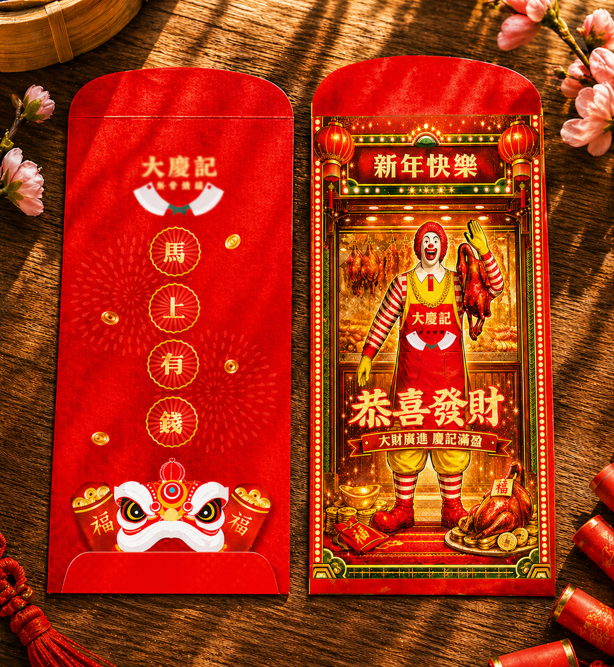 大慶記紅包袋